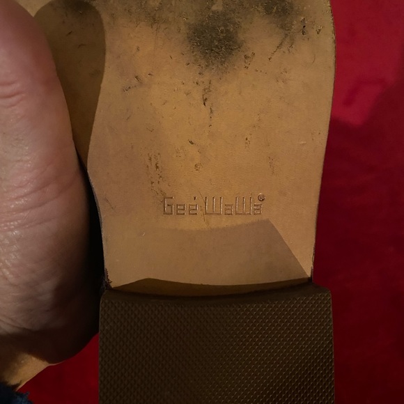 Gee Wawa Anthropology Leather dark brown leather Boot - Picture 9 of 11